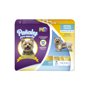 FL1911 Pañales XCH p/perro 12pz