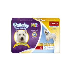 FL1912 Pañales CH p/perro 12pz