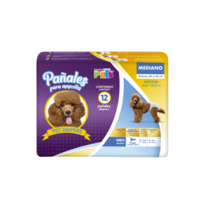 FL1913 Pañales MD p/perro 12 pz