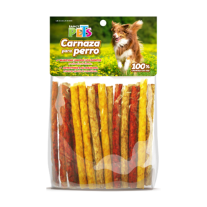 Palitos de carnaza sabores vareados 20pz