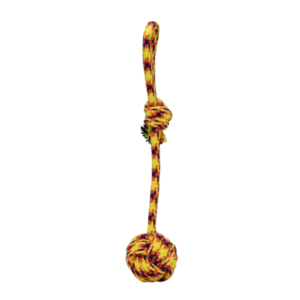 Juguete de bola de cuerda tejida c/jaladera