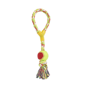 Juguete aro c/pelota y nudo