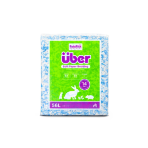 ÜBER BLUE/WHITE PAPER BEDDING PAPER 56L