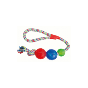 SP-3915/ Ropy Chums hilo multicolor c/jal 3 pelota 21"