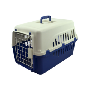 SPC-450/ Transportadora super económica p/mascotas importada puerta metálica v/colores 55x38.5x35.2cm