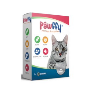 SP-3781/ Juguete para gatos pawffy pelota plástica c/sonaja varios colores
