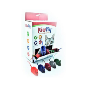 SP-3775/ Juguete para gatos pawffy raton con sonido varios colores