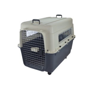 SPC-1000/ Transportadora kennel extragrande p/perro importada  100x67x75 (incluye set de ruedas)