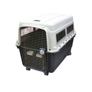 SPC-1200/ Transportadora kennel jumbo p/perro importada  122x83x90 (incluye set de ruedas)