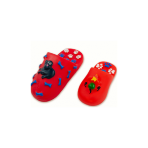 SP-3991/ Tinny Chums pantufla chica de vinil c/sonido tipo squeaky 11cm by sharpaw