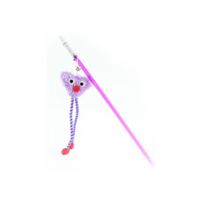 SP-3770/ Juguete para gatos pawffy stick con peluche patas largas, cuerda y cascabel