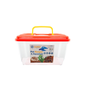 STPt-01m/ Mascotera de plástico mediana sunny   24 x 16 x 17cm