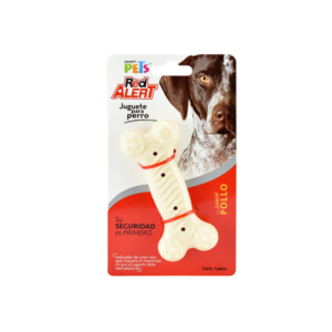 Fll9319 Juguete Hueso Sabor Pollo Red Alert