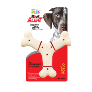 Fl9320 Juguete Hueso Triple Sabor Pollo Red Alert
