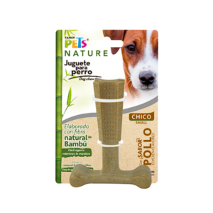 Fl9321 Juguete Hueso Bambu Plus Ch Sabor Pollo
