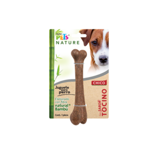 Fl9310 Juguete Hueso Ch De Bambu Sabor Tocino Nature