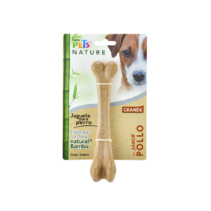 Fl9311 Juguete Hueso Gde De Bambu Sabor Pollo Nature
