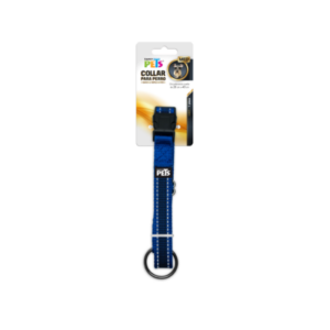 Fl8723/ Collar Med C/Ultra Grip Y Bandas Reflejantes Azul