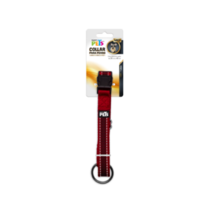 Fl8724/ Collar Med C/Ultra Grip Y Bandas Reflejantes Rojo