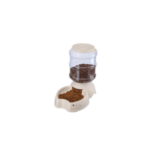 sp-3651/ dispensador chico de alimento c/garrafon importado sunny capacidad 2.3kg