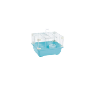 sp-3658/ jaula plastica p/hamster sunny hamster land importada (azul) 24.0x18.3x16.0