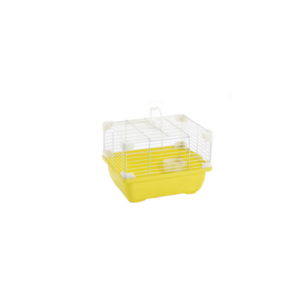 sp-3660/ jaula plastica p/hamster sunny hamster land importada (amarillo) 24.0x18.3x16.0