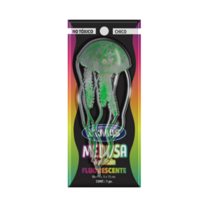 Fl8650/ Medusa Fluorescente Ch Colores Surtidos