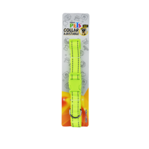 Fl8703/ Collar Med De Nylon C/Bandas Reflejantes