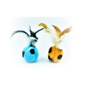 sp-3757/ juguete para gatos pawffy peluche con plumas