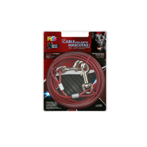 Cable P/Sujetar Mascotas 5 M