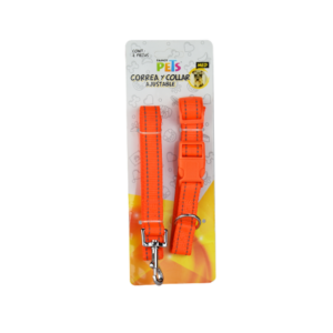 Fl8711/ Collar Med C/Correa C/Bandas Reflejantes